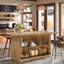 Table de bar avec rangement 62,6 po-974284245