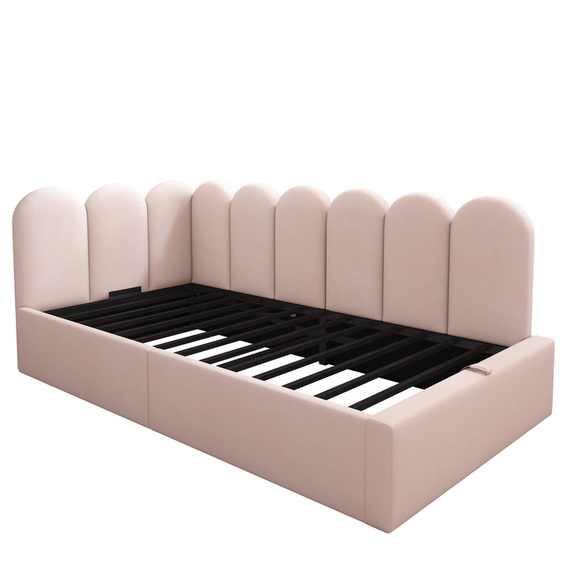 Daybed With Hydraulic Storage Bed Frame