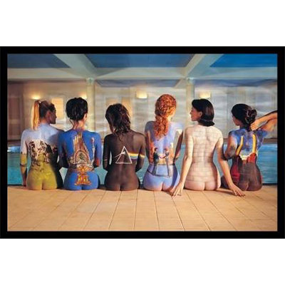 « Pink Floyd Back Catalog », reproduction de photo sur papier encadrée