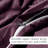 Southshore Fine Linens Southshore Basics Duvet Cover Set in Purple, 90 GSM Double-Brushed Microfiber Bedding with Hidden Zipper Closure and Corner Ties, 2 Pillow Shams, Full/Queen-1467575-1499761