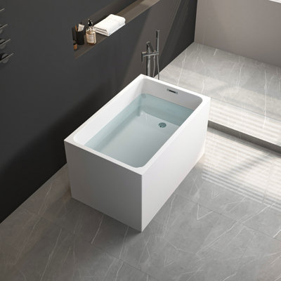 43" Acrylic Freestanding Bathtub