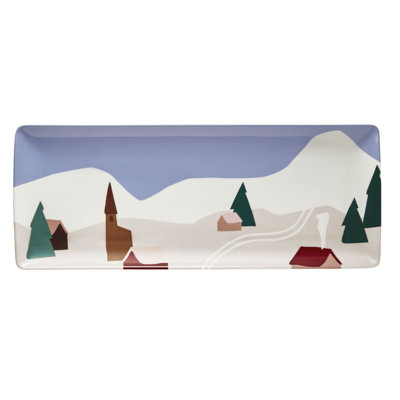 Destination Porcelain China Tray