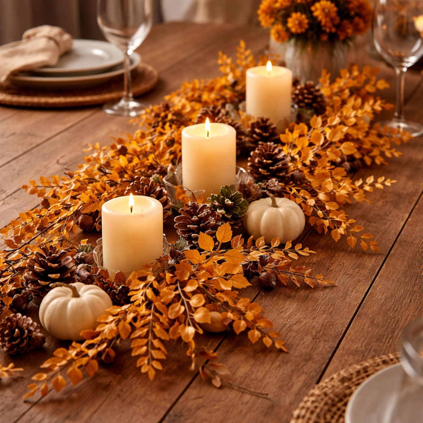 60" Thanksgiving Garland