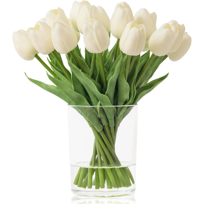 Imitation white tulip