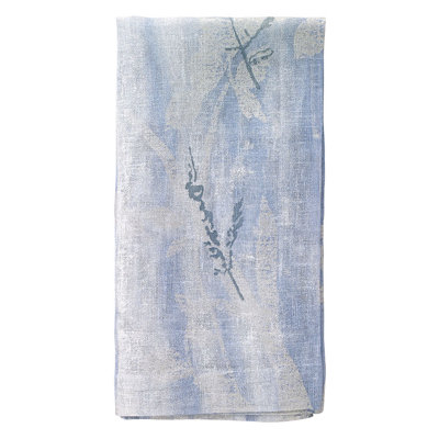 Avignon Metallic Print Linen Napkin