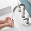 Widespread Bathroom Faucet with Drain Assembly-86862902
