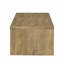 Table basse rectangulaire en bois d'ingénierie, manguier