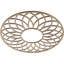 Médaillon de plafond 24 "x 24" x P 8 1/4 "x T 3/8" Hickory-63411906-63411907
