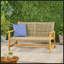 Causeuse Wood + Wicker-2076043842