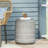 Charming Lightweight Concrete Outdoor Side Table For Versatile Use