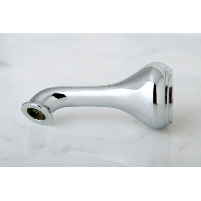 Bec de baignoire 5 pouces Kingston, Chrome poli