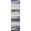 Tapis rayé bleu / gris Roseman-1196011065