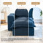 Chaise longue modulaire rembourrée en chenille avec repose-pieds amovible - entièrement compressée, aucun assemblage requis-134462314-134157029