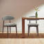 Chaise d'appoint rembourrée en bois massif Vannie-95087033-126400234