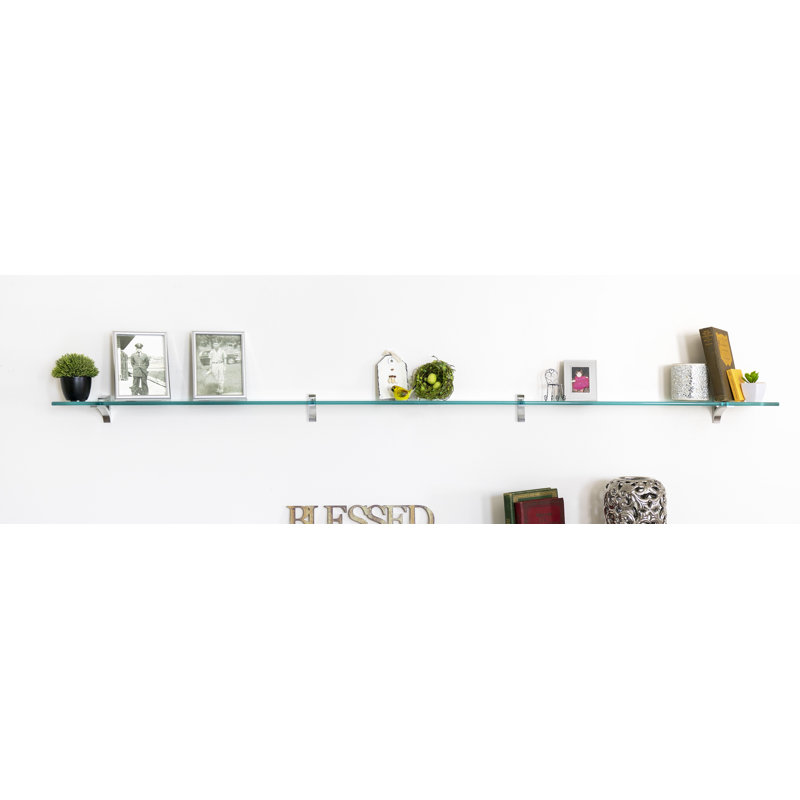 Earlham Bracket Shelf, Chrome