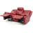 Boston 76'' Faux Leather Reclining Sofa-116283183