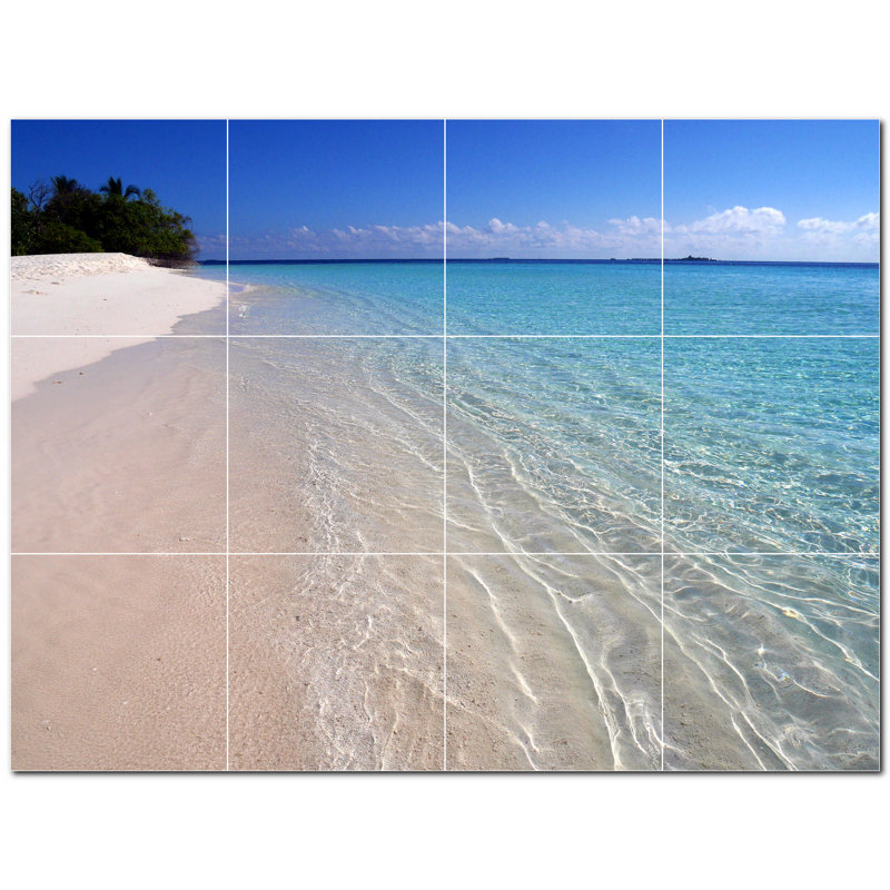 6'' x 6'' Satin Ceramic Decorative Mural