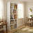 5-tier Modern Geometric Asymmetrical Bookcase, Open Back Etagere Display Shelf-396159929
