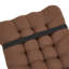 Chair Cushion with Elastic and Tie Straps-736295573