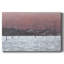 Coucher de soleil sur la neige, toile tendue I-Gallery-360665748