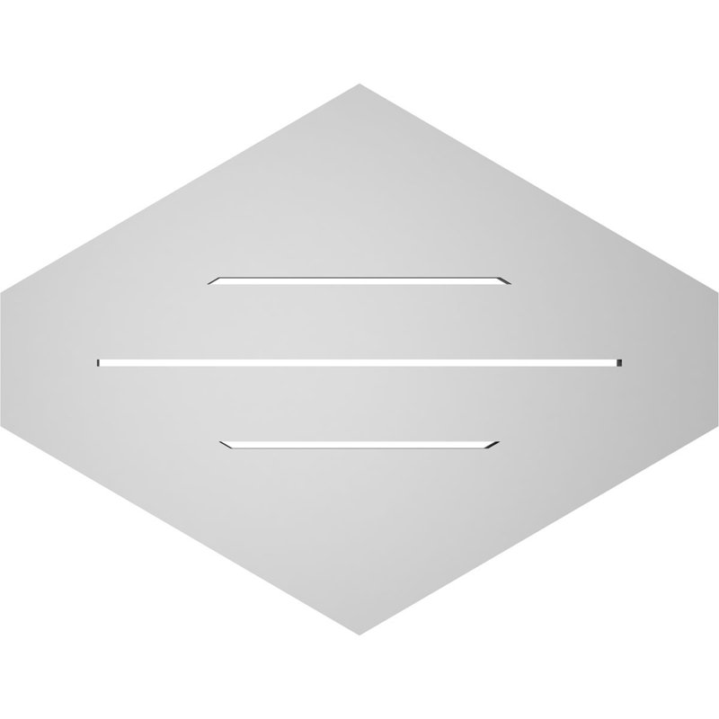 Pente verticale verticale en uréthane Signature 7 pi, H 20 po x l 26 po x P 1 po