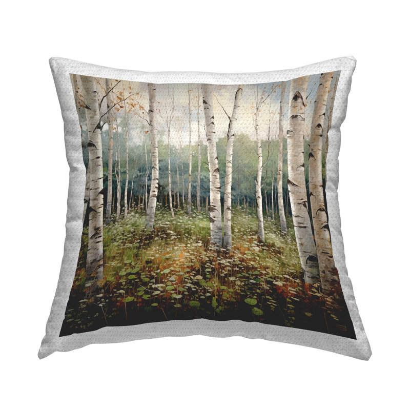 Coussin Birch Forest Grove
