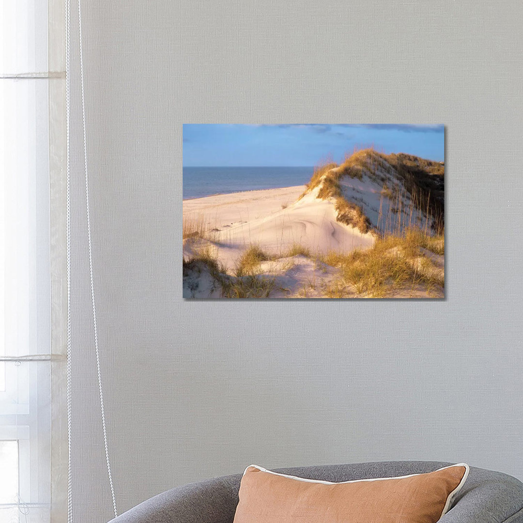 Sanddünen an der Küste, Saint Joseph Peninsula, Florida von Tim Fitzharris - Giclée auf Leinwand ohne Rahmen