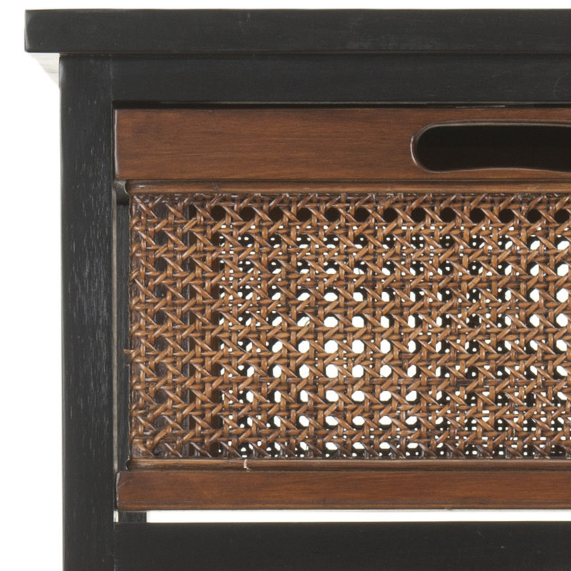 Solid Wood Accent Chest, Dark Brown