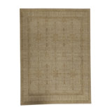 Hand-Knotted High-Quality Ivory and Beige Area Rug