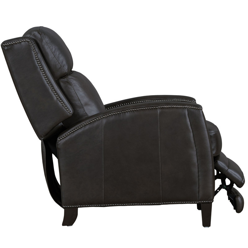 Ensemble de deux fauteuils inclinables manuels Hamwi, Ardoise noire