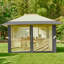 Abri de jardin avec moustiquaire 13 pi x 13 pi-98142043