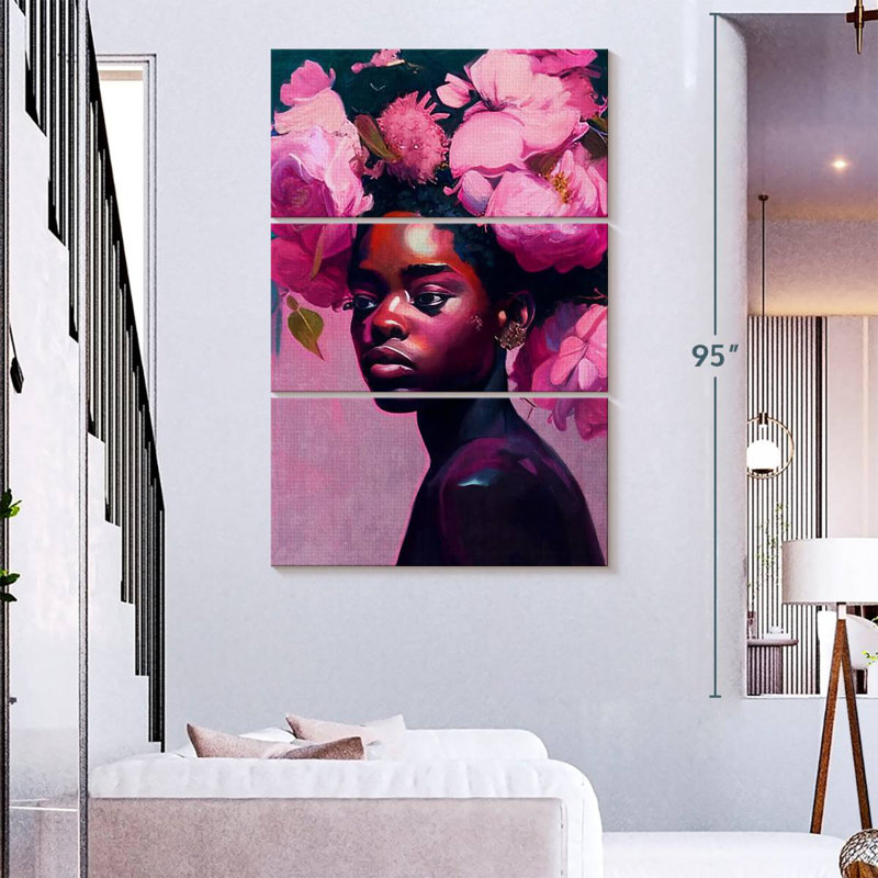 Leisha Alluring African, 32" H x 20" W