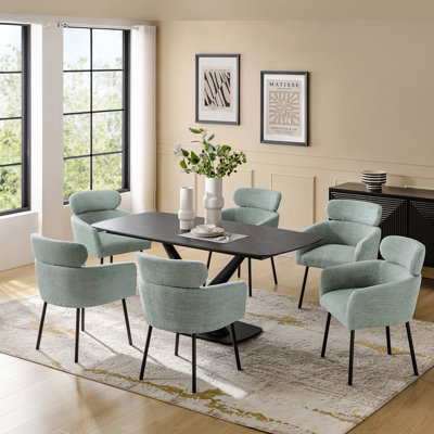 Orletta 7 - Piece Modern Dining Set