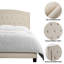 Tête de lit ajustable capitonnée beige pour la chambre à coucher-93285349-93285371
