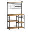 Étagère de boulanger standard en bois avec compatibilité micro-ondes de 35,4 po Paquin