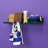 Metal Floating Shelf With Hooks-830972371-934345841