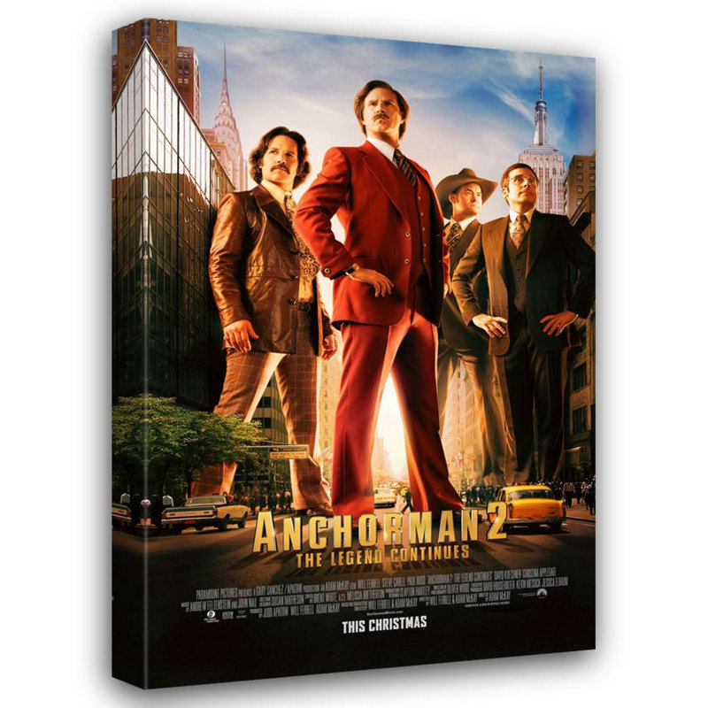 Anchorman 2, H 18 po x l 12 po