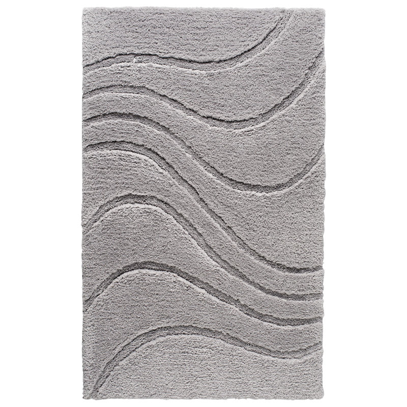 Non-Slip Bath Rug, 60 x 90cm, Grey