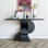 Modern contracted rectangular console table