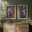 «Modern Modern Botanical», ensemble de 2 reproductions d'art encadrées sur papier 26 po x 36 po-1853291218-1853291219