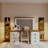 Deangelos 5 Tier Wall Shelf with Light-863616658