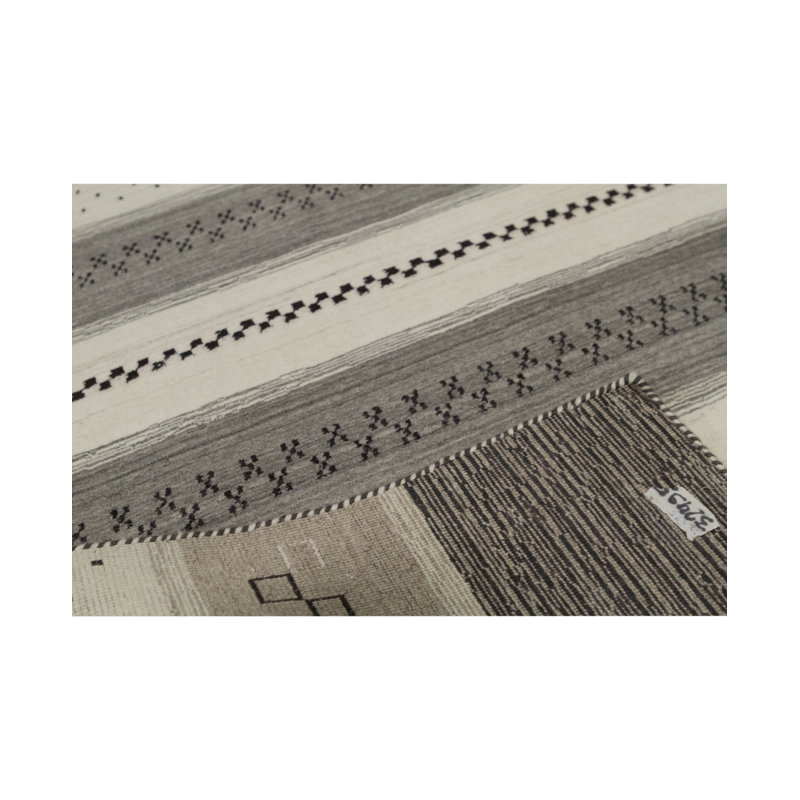 Tapis blanc de haute qualité noué à la main