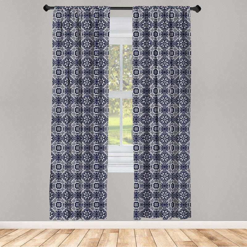 Semi-Sheer Rod Pocket Sliding Panel, 28" x 63"