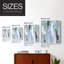 Impression encadrée Ocean Crush IV - bois massif-220334952-220334954