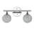 Matthies Iron/Glass Contemporary Glam LED Vanity Light-1522953178