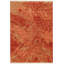 Tapis rectangulaire en laine de conception unique 3 pi 4 po x 4 pi 11 po Ridger