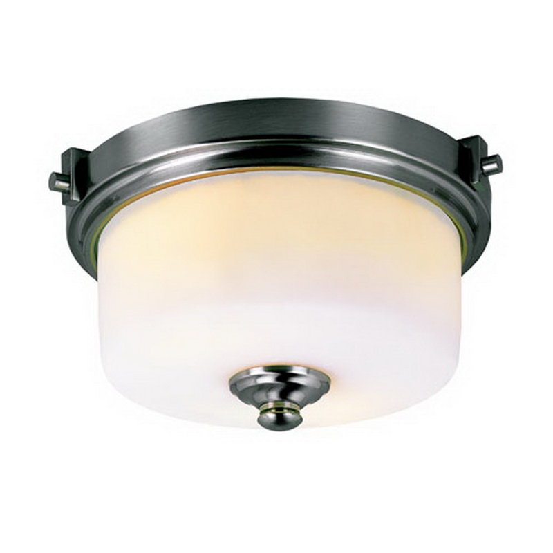 Plafonnier encastré 2 lumières 14 po