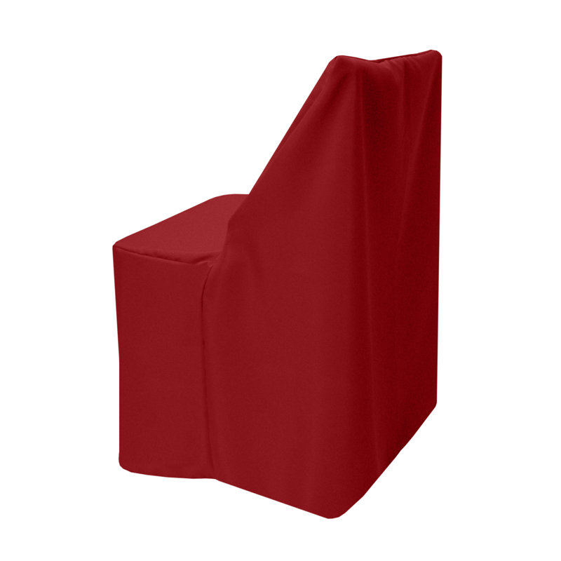 Housse pour chaise de salle à manger, Rouge cerise