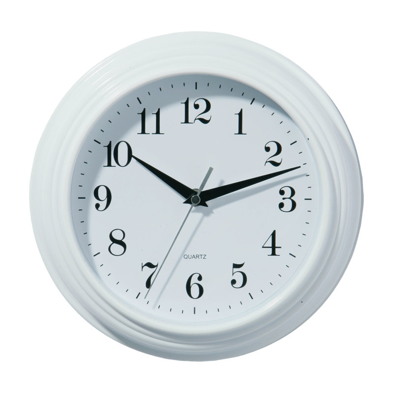 Wellinhall Wall Clock, White