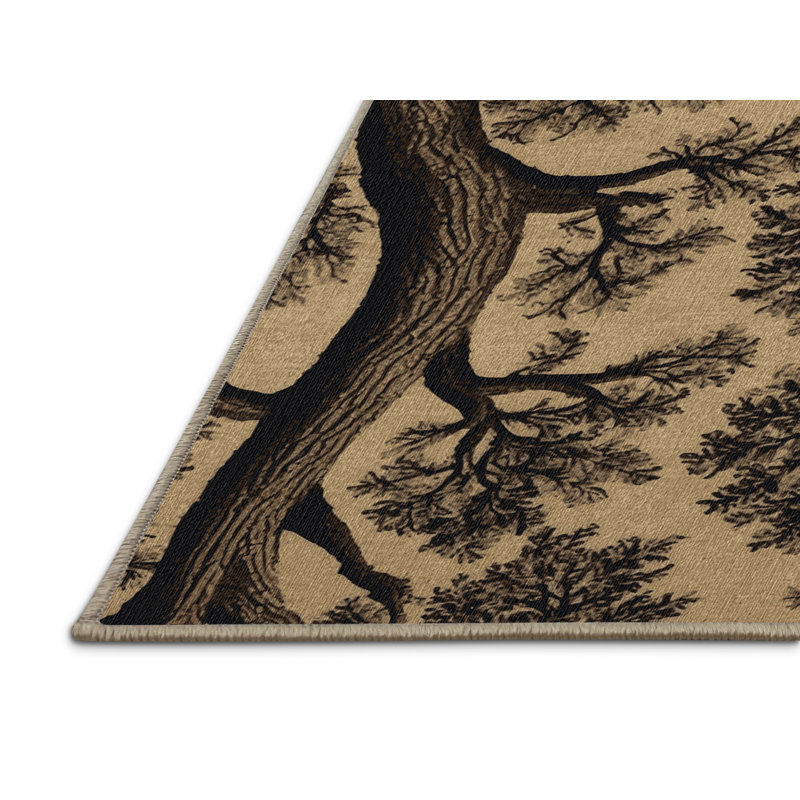  Tapis lavable Oak Trees Farm, Rectangle 2 pi x 3 pi